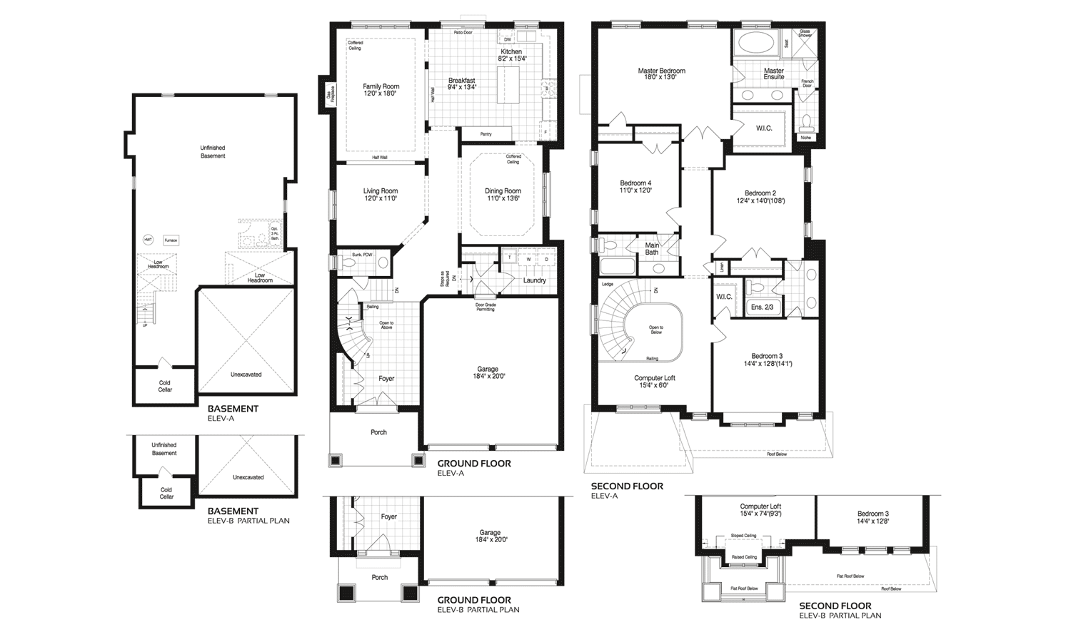 Arbury - 2000sf Floor Plan